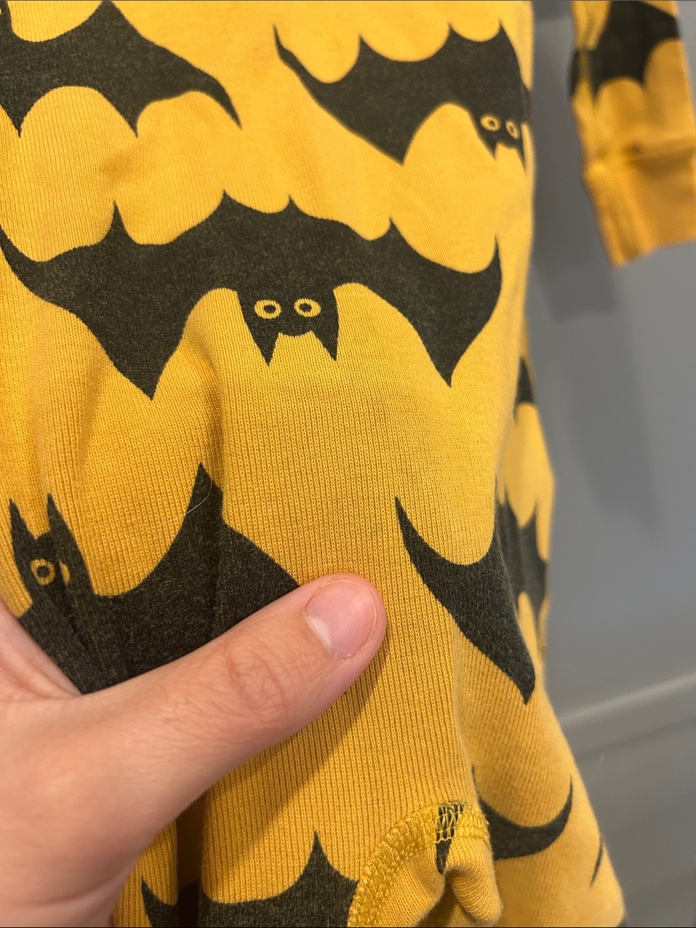 Hanna Andersson 18-24 months bats zippie romper pajamas - Picture 4 of 4